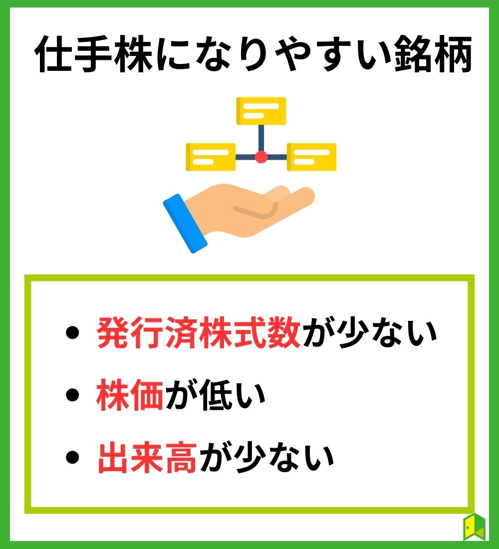 仕手株になりやすい銘柄