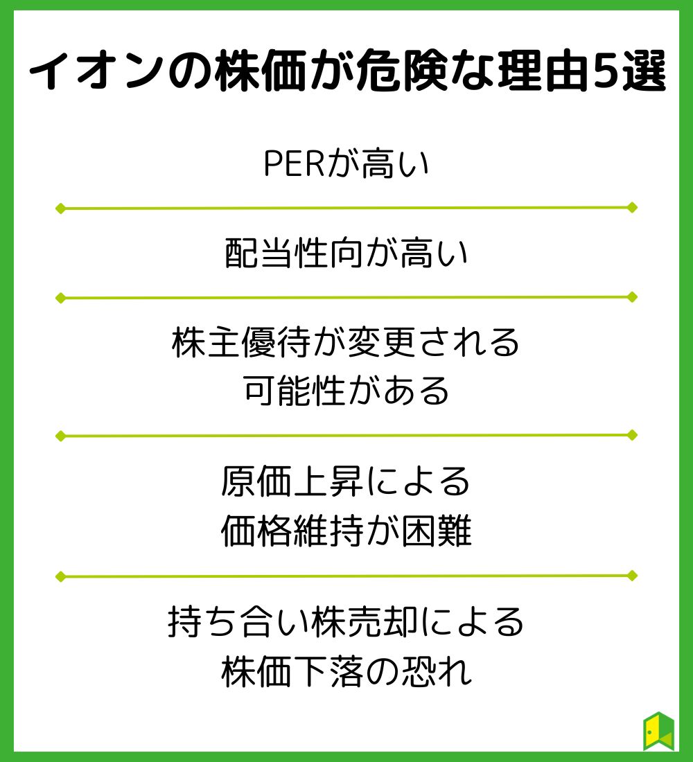 イオンの株価が危険な理由5選