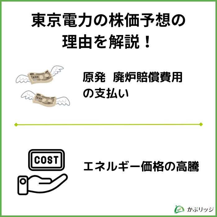 東京電力の株価予想の理由を解説