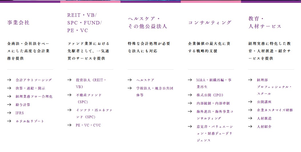 令和アカウンティング・ホールディングス事業内容