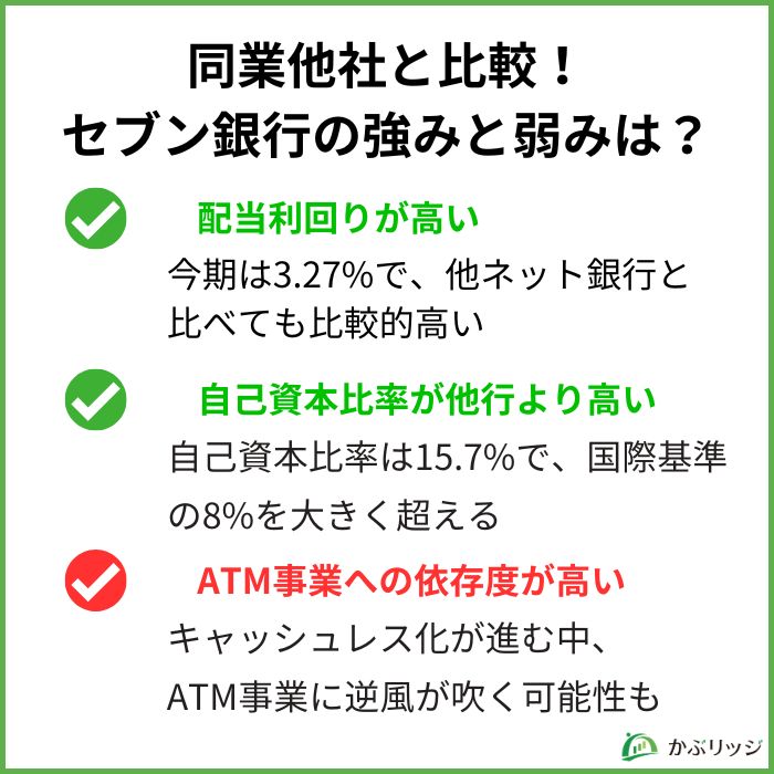 セブン銀行　株価なぜ安い
