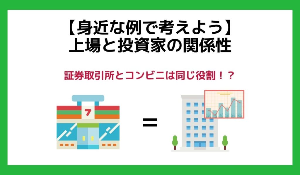 上場と投資家の関係