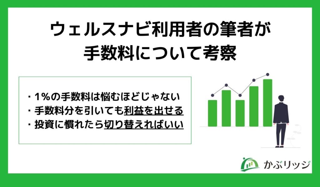 ウェルスナビ使用感