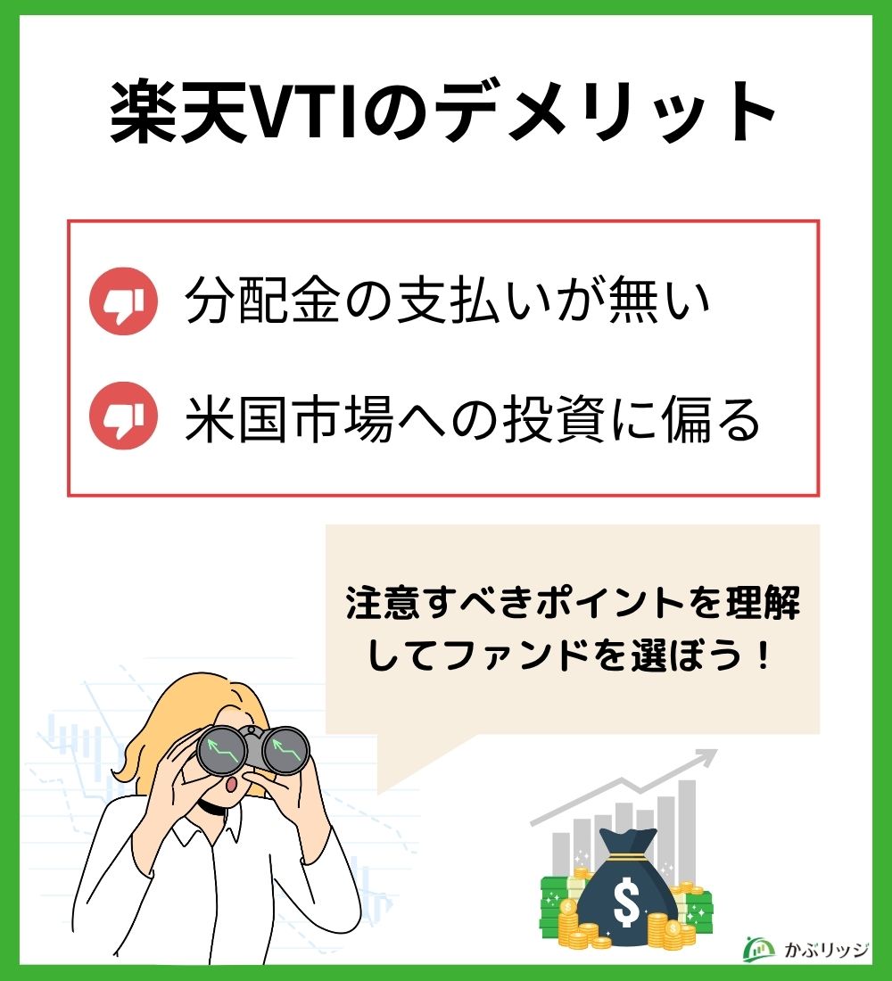 楽天VTIデメリット