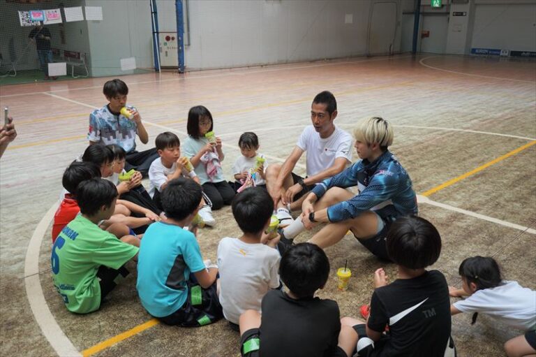 ▲ 2024年11月に実施した「スポーツ選手の夢キャリア教室」の様子。