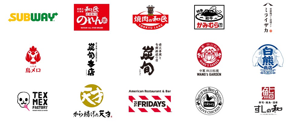 ワタミ　ブランド一覧
