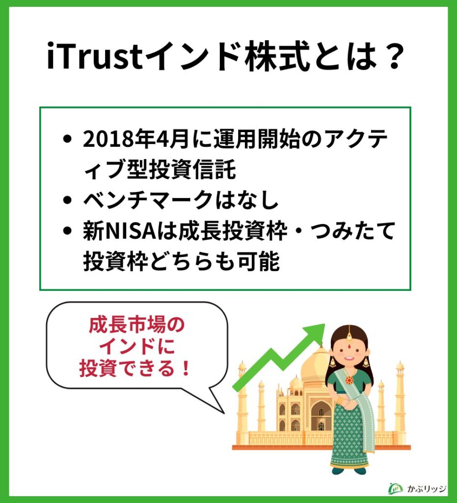 Itrust Owner iTrust インド株式の評判・評価は?信託報酬が高い?インド投信を項目別に徹底比較 | かぶリッジ