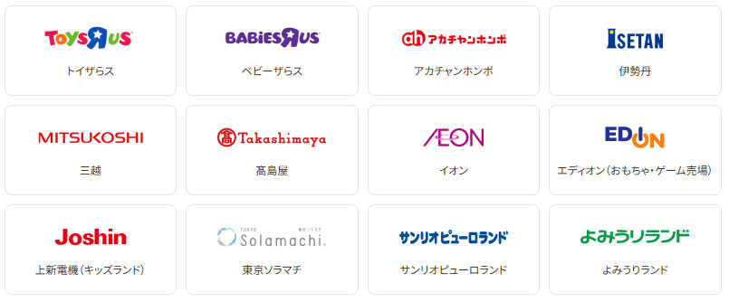 こども商品券加盟店