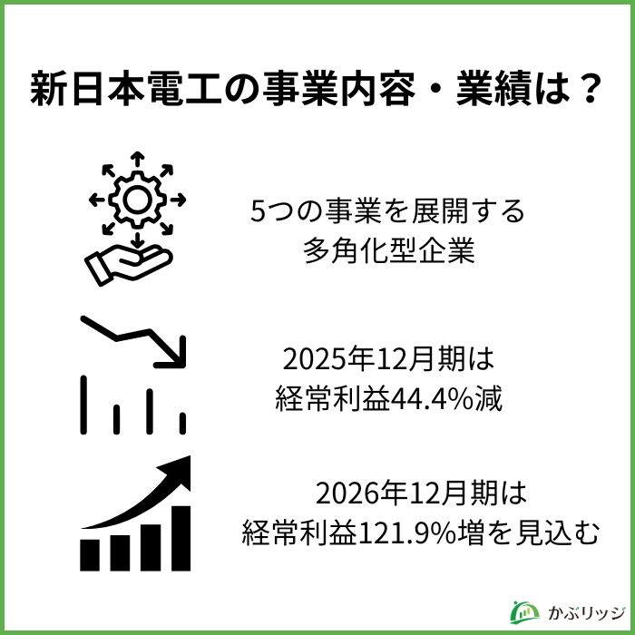 新日本電工の事業内容・業績