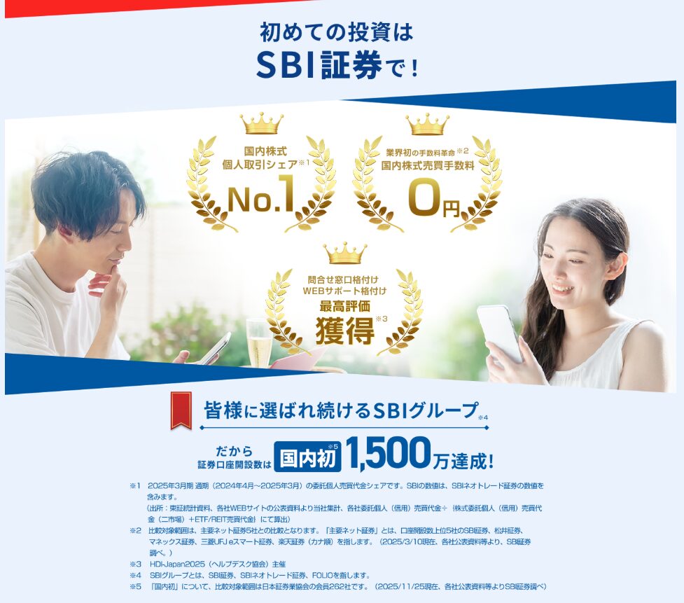 SBI証券バナー