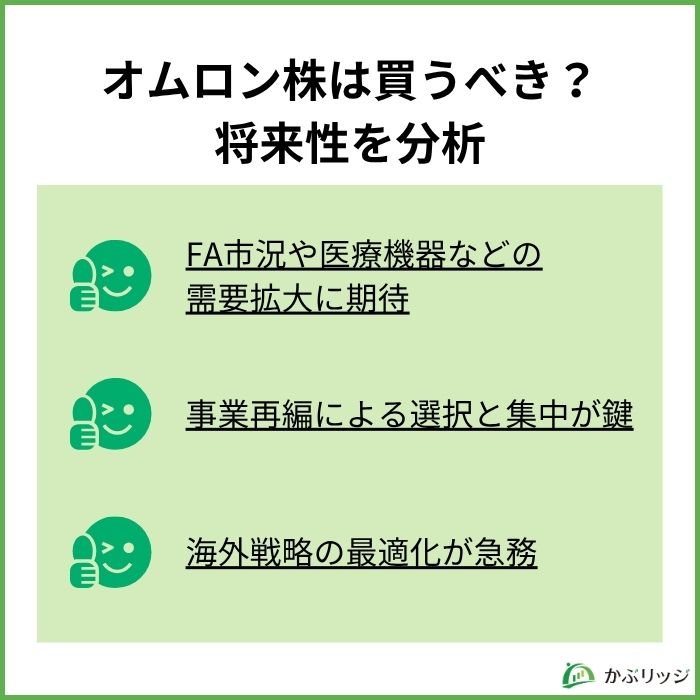 オムロン将来性