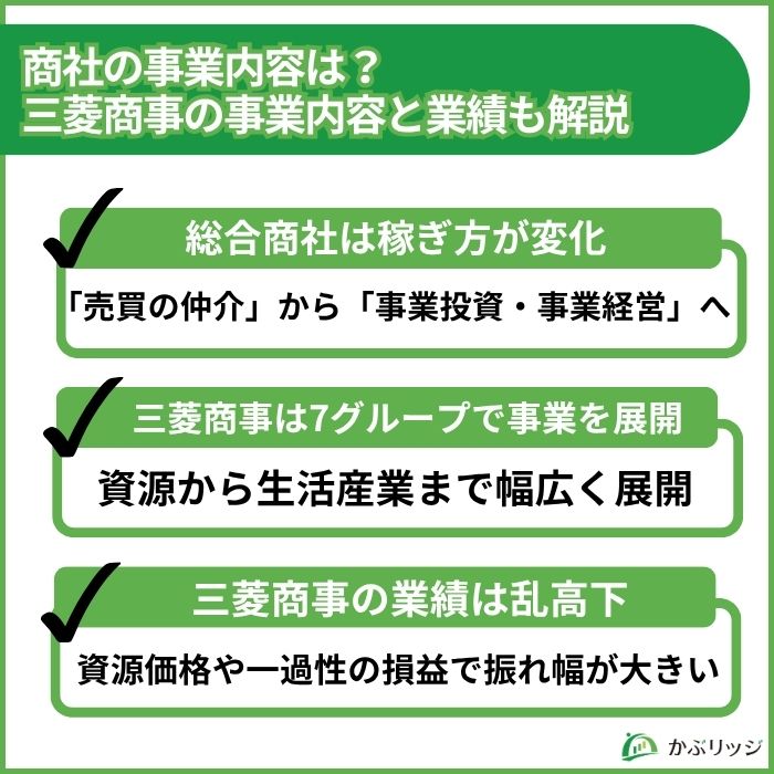 三菱商事詳細